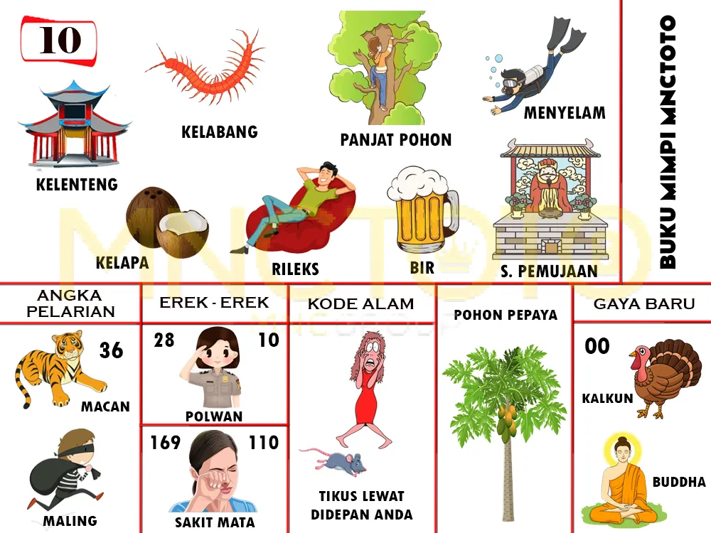 buku mimpi erek erek togel 10